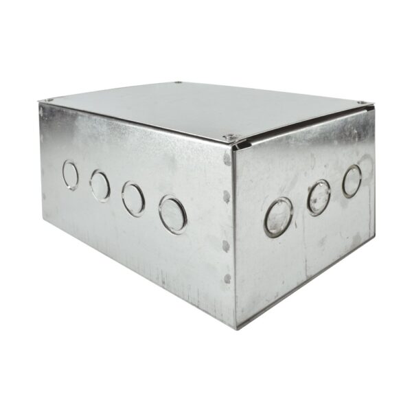 Caja metálica pregalvanizada de registro 300x200x150mm