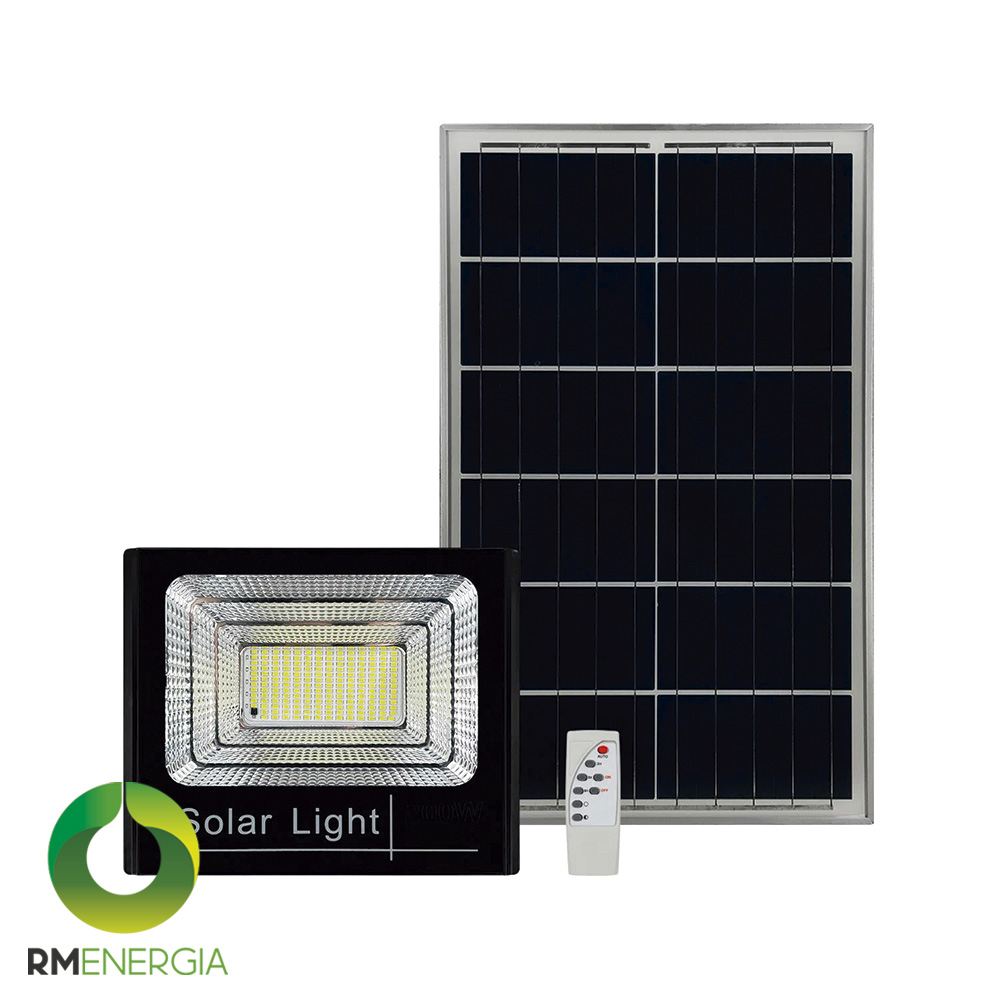 Foco Solar 300W 6500K - RM Energía