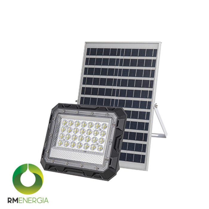 Proyector LED solar 400 Lúmenes 6500K