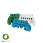 Barra de Bronce Aislante 8 Polos