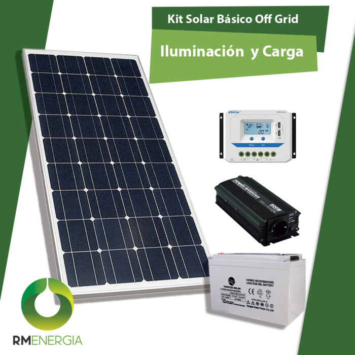 Kit Solar Básico Off Grid – Iluminación y carga