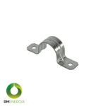 Abrazadera Metálica Tipo Omega 25 Mm | Soporte para Tubería Emt | Acero Zincado Bicromatado