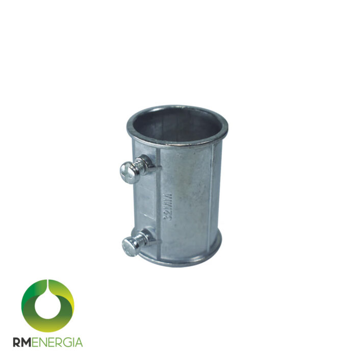 Copla EMT 32 mm | Unión de Tubería Metálica Conduit | Canalización Eléctrica - Imagen 1