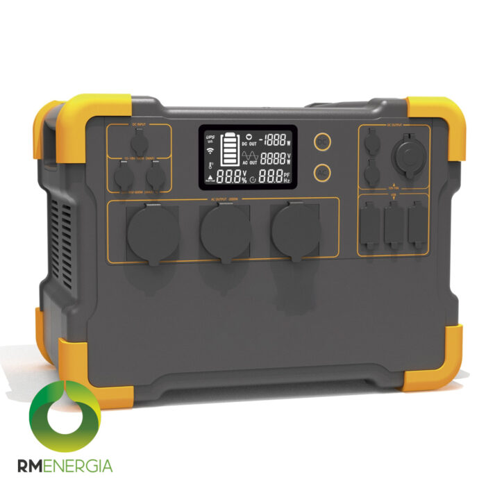 Estación de Energía Portátil Recargable 2000W – 1920Wh | Onda Pura, USB-C, Solar y Batería Expandible - Imagen 1