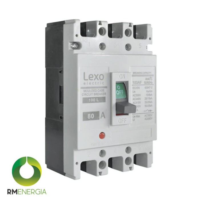 Interruptor Caja Moldeada Fija LEXO 3P 100L 35KA - Imagen 1