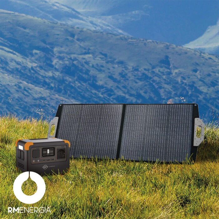 Panel Solar Portátil Fold 100W | Plegable con USB + DC | Alta Eficiencia 22.8% - Imagen 2