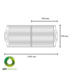 Panel Solar Portátil Fold 100W | Plegable con USB + DC | Alta Eficiencia 22.8% - Imagen 3