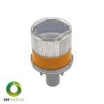 Baliza Destellante Solar para Cono Amarilla | Alta Visibilidad IP68 | 120h de Autonomía - Imagen 2