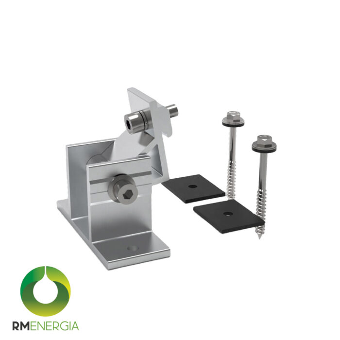 Conector Tipo L Ajustable para Paneles Solares | Unión Estructura Fotovoltaica - Imagen 2