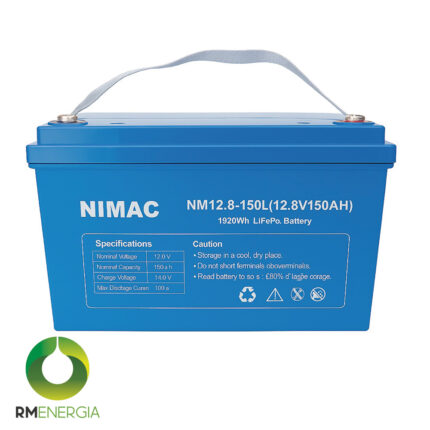 Batería de Litio LiFePO₄ 12.8V 150Ah Nimac NM12.8-150L