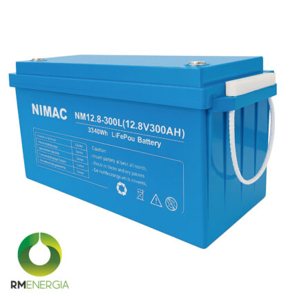 Batería de Litio LiFePO₄ 12.8V 300Ah Nimac NM12.8-300L