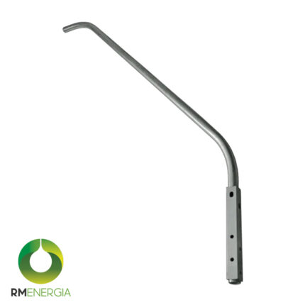 Gancho para Poste de Alumbrado Público L-150 Galvanizado 1 1/2”