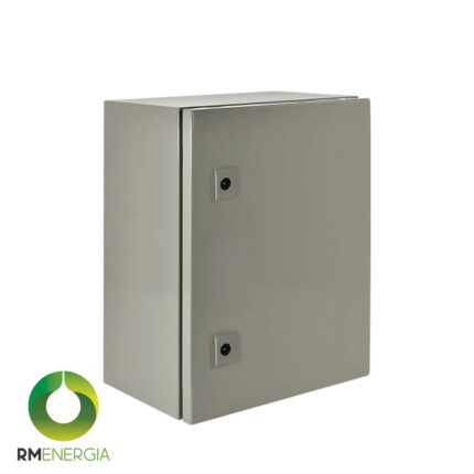 Gabinete metálico IP65, 1 puerta, 600x400x200mm.