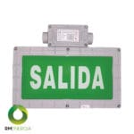 Señalética de Emergencia Salida Antiexplosiva 5W IP65 Atex