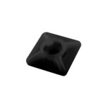 Base Autoadhesiva Negro 19X19MM Bolsa 50 Unidades