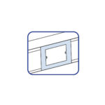 Marco Porta Bastidor 100X50MM