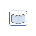 Curva Exterior para Canaleta Pvc 100X50MM