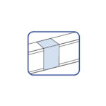 Copla Union para Canaleta Pvc 100X50MM