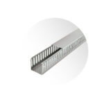 Canaleta Ranurada 60X60MM Tira 2 Metros