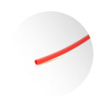 Manga Termocontraible 1,5 Mm Rojo 50 Metros