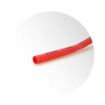 Manga Termocontraible 2,5 Mm Rojo 50 Metros