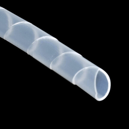 Espiral Plástico Diametro 12MM Natural 10 Metros