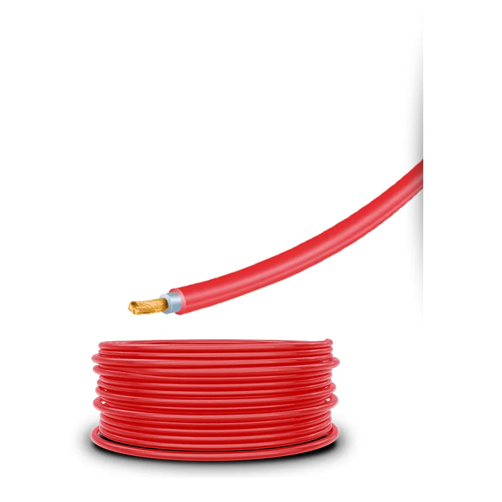 Cable Solar Xlpo Rollo de 300 Metros 4MM Rojo — RM Energía Inteligente