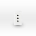 Módulo Toma Corriente 2P+T 10A 250V Blanco