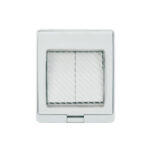 Contenedor IP55 con Interruptor Doble 9/15 10A 250V Blanco