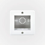 Casquete Sobrepuesto IP20 2 Módulos Blanco