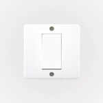 Casquete IP20 con Interruptor Simple 9/12 10A 250V Blanco