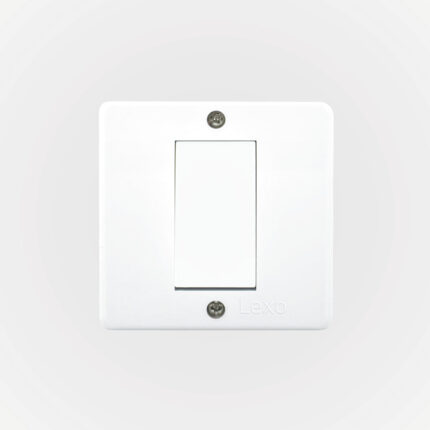 Casquete IP20 con Interruptor Simple 9/12 10A 250V Blanco