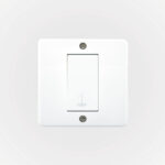 Casquete IP20 con Pulsador Na 10A 250V Blanco
