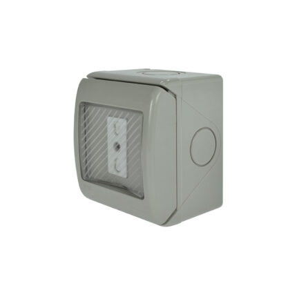 Casquete Hidrobox Toma Corriente Simple 10/16A