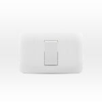 Interruptor Simple 9/12 10A 250V Blanco Armado