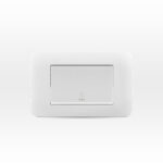 Interruptor Pulsador Timbre Teclon 73 Mm 10A 250V Blanco Arm