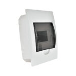 Tablero Embutido 6 Polos Tapa Color Humo Libre de Halógeno IP41