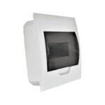 Tablero Embutido 8 Polos Tapa Color Humo Libre de Halógeno IP41