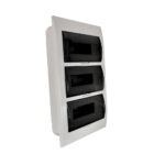 Tablero Embutido 36 Polos Tapa Color Humo Libre de Halógeno IP41