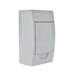 Tablero Sobrepuesto 4 Polos Tapa Blanca Libre de Halógeno IP41