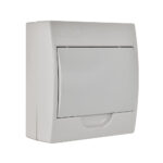 Tablero Sobrepuesto 8 Polos Tapa Blanca Libre de Halógeno IP41