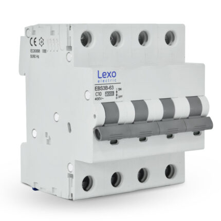 Interruptor Automático 4X10A Curva C 10KA