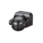 Sensor de Movimiento Microonda 180° Muro/Cielo Negro IP44