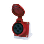 Enchufe Hembra Sobrepuesta 16A 3P+N+T 380V IP44