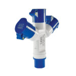 Derivación para Enchufe 3 Hembras 16A 2P+T 220V