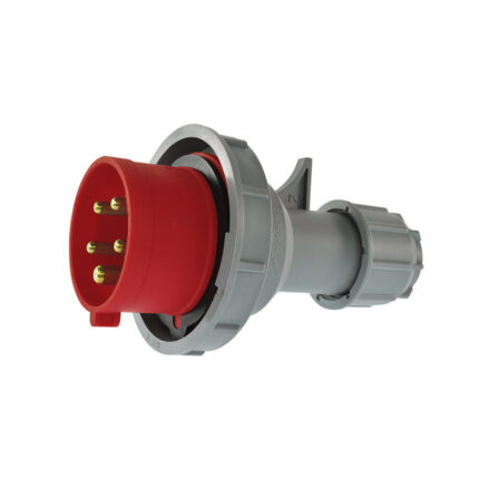 Enchufe Macho Volante 16A 3P+N+T 380V IP67