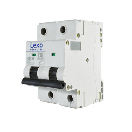 Interruptor Automático 1P+N 6A Curva D 20KA