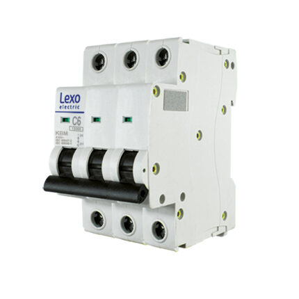 Interruptor Automático 3X6A Curva C 15KA