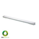 Estanco Eco para Doble Tubo LED T8 2X36W Transparente 120CM
