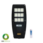 Luminaria Pública Solar 1600 Lm 160 Lm/W 6500K IP65 Sensor Movimiento